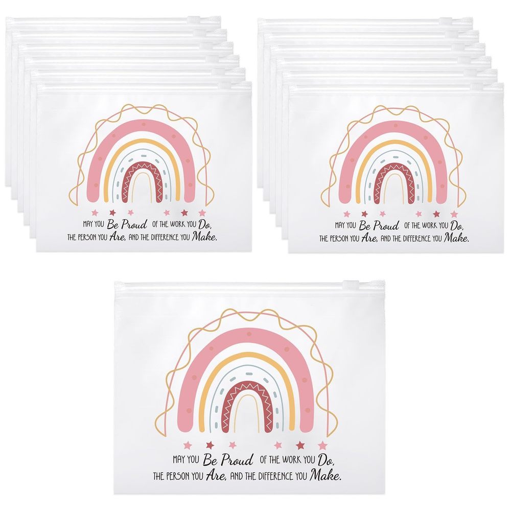 50 Pcs Inspirational Gifts Bulk For Women Cosmetic Bag Eva You Are Braver🥳